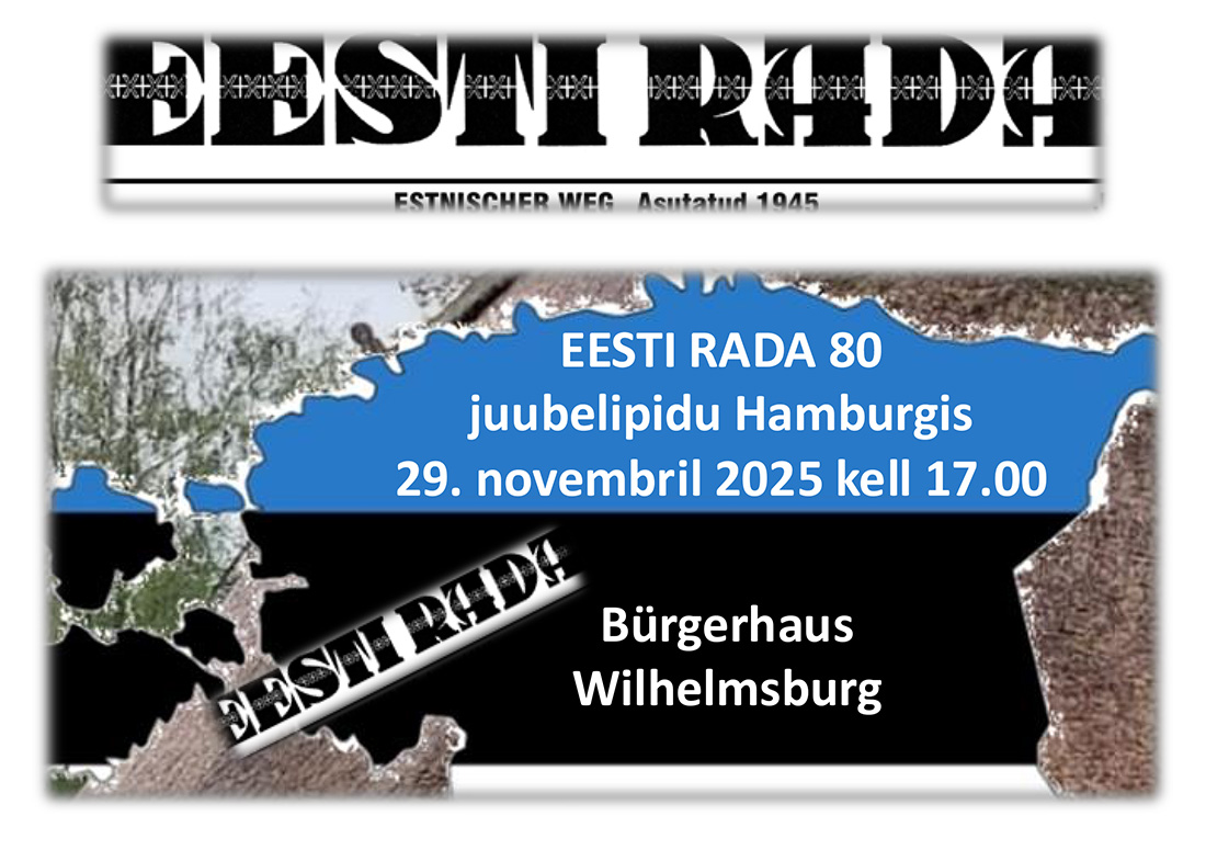 EESTI RADA 80 juubelipidu Hamburgis